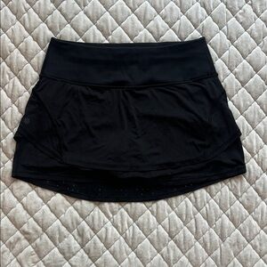 Athleta Black Mini Skort